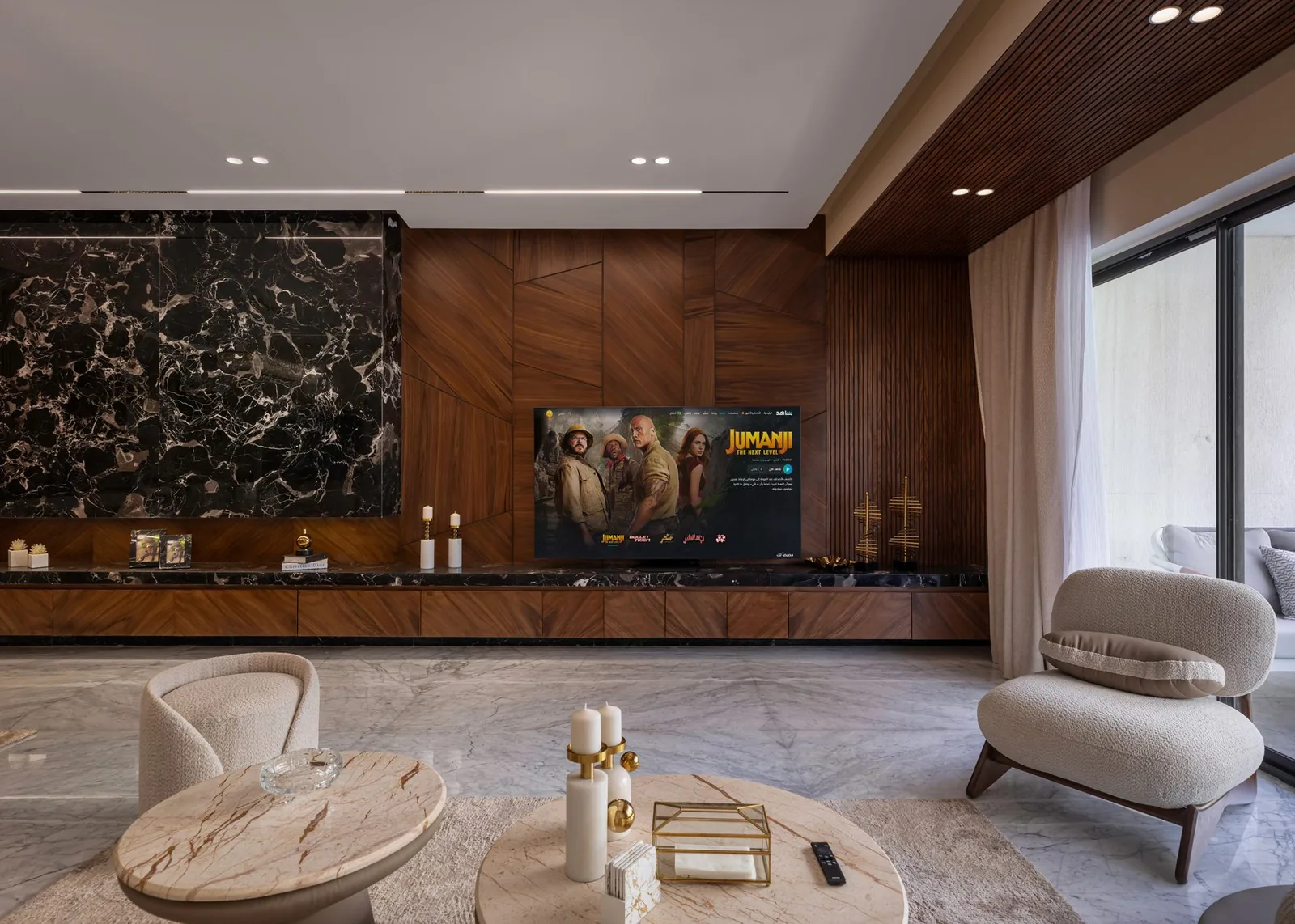Luxury Apartment living room